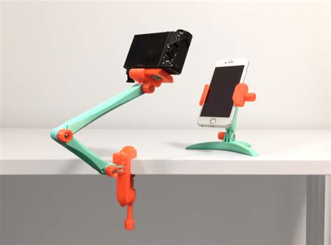Phone stand with magical arm